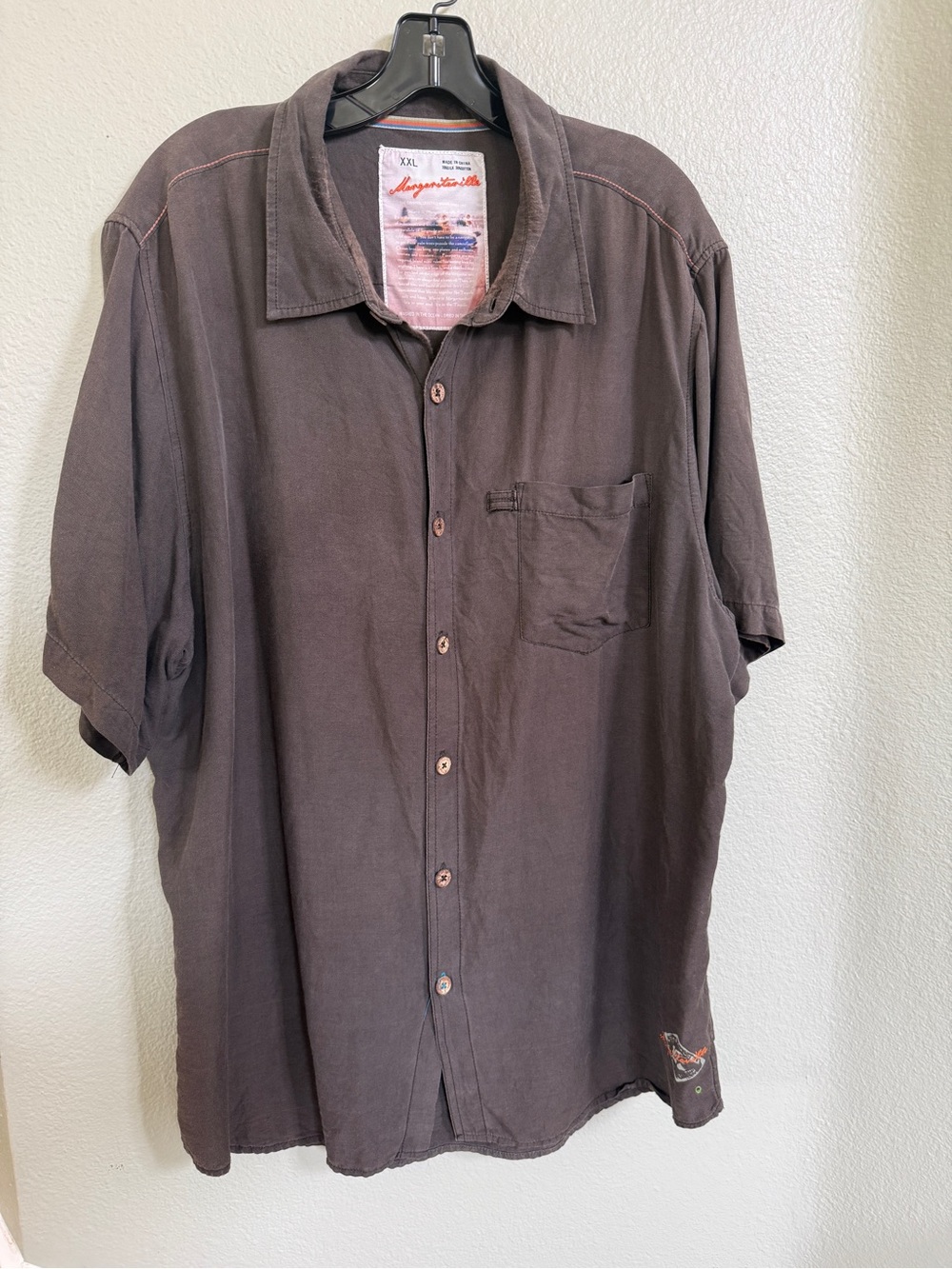 Margaritaville short sleeve XXL button up shirt
